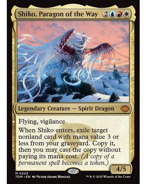 Magic: The Gathering Shiko, Paragon of the Way (223) Lightly Played