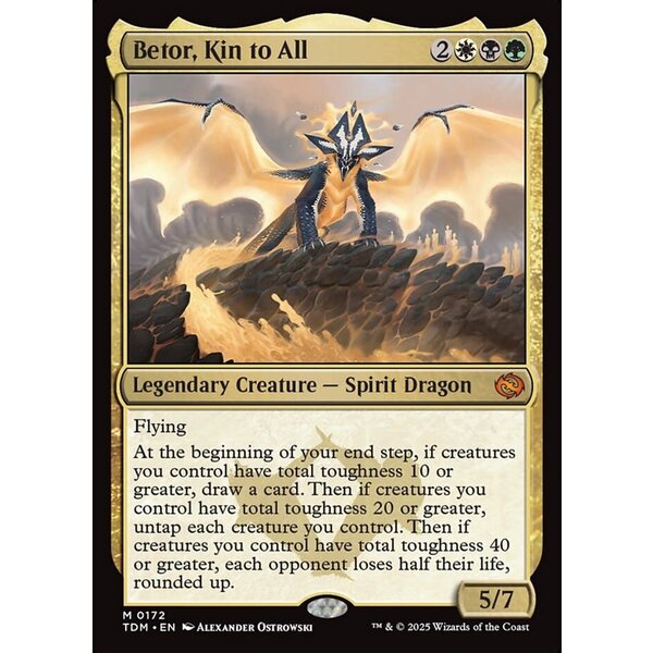 Magic: The Gathering Betor, Kin to All (172) Lightly Played