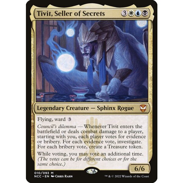 Magic: The Gathering Tivit, Seller of Secrets (010) Lightly Played