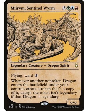 Magic: The Gathering Miirym, Sentinel Wyrm (Showcase) (431) Lightly Played