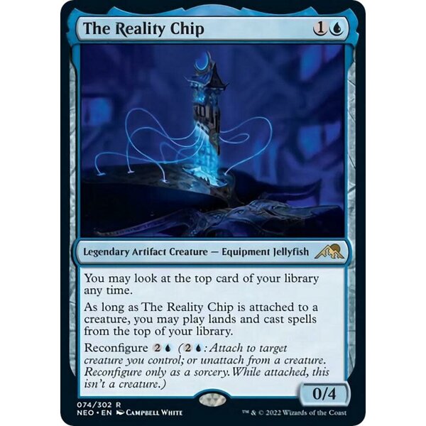 Magic: The Gathering The Reality Chip (074) Lightly Played