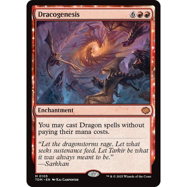 Magic: The Gathering Dracogenesis (105) Lightly Played