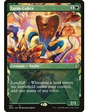 Magic: The Gathering Lotus Cobra (Showcase) (307) Lightly Played