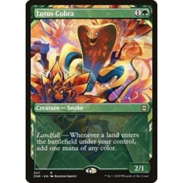 Magic: The Gathering Lotus Cobra (Showcase) (307) Lightly Played