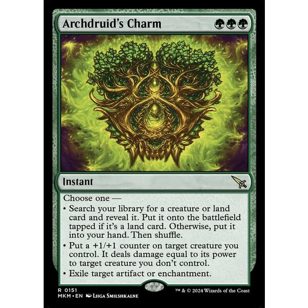 Magic: The Gathering Archdruid's Charm (151) Lightly Played