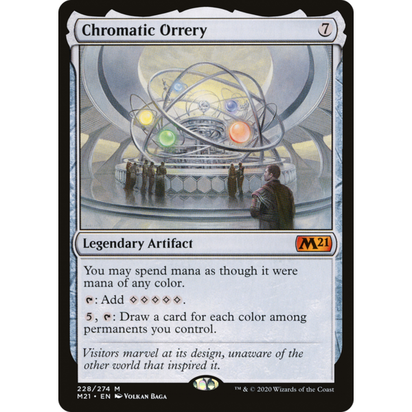 Magic: The Gathering Chromatic Orrery (228) Lightly Played