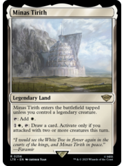 Magic: The Gathering Minas Tirith (256) Lightly Played