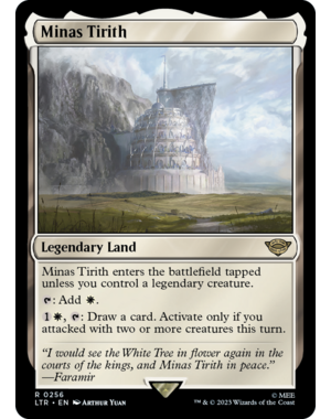 Magic: The Gathering Minas Tirith (256) Lightly Played
