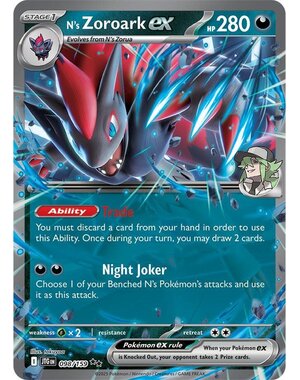 Pokemon N's Zoroark ex  (098) Lightly Played Holofoil