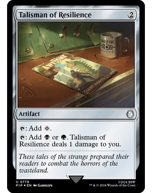 Magic: The Gathering Talisman of Resilience (Surge Foil) (778) Lightly Played
