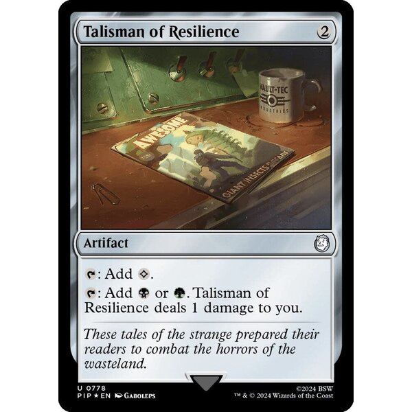 Magic: The Gathering Talisman of Resilience (Surge Foil) (778) Lightly Played