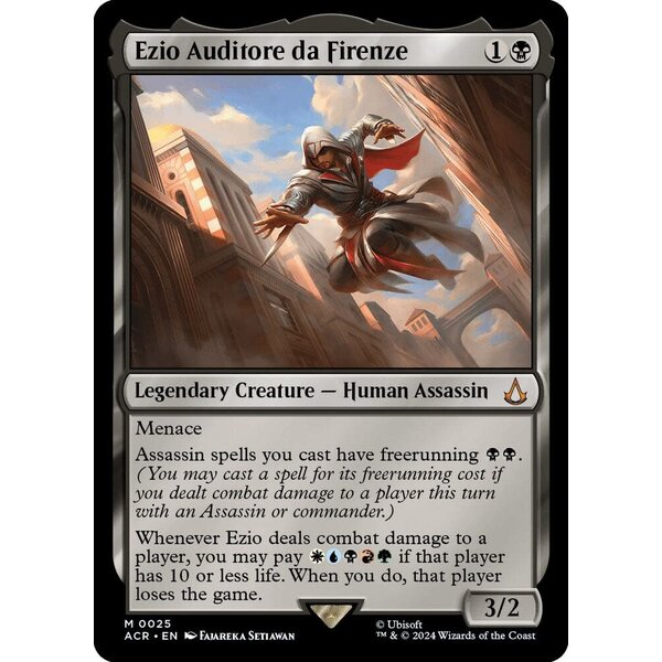 Magic: The Gathering Ezio Auditore da Firenze (025) Lightly Played