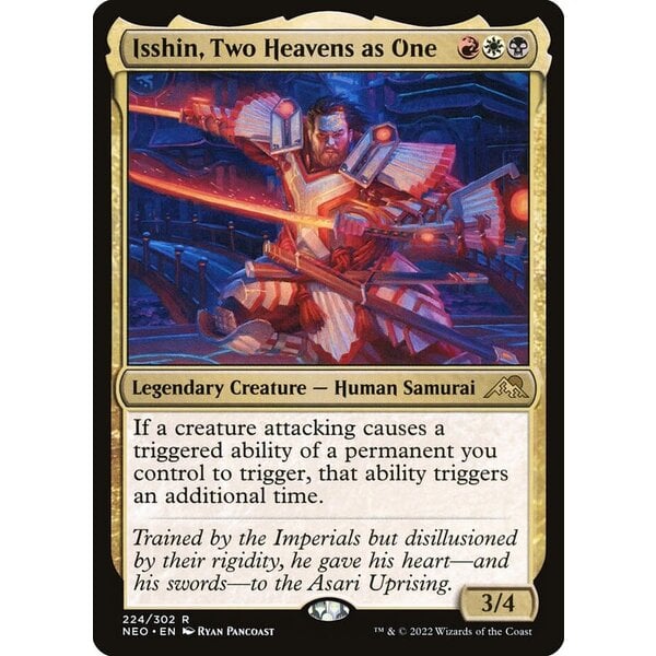 Magic: The Gathering Isshin, Two Heavens as One (224) Lightly Played