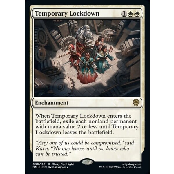 Magic: The Gathering Temporary Lockdown (036) Lightly Played