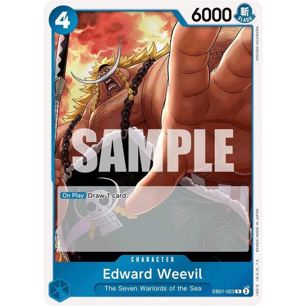 Bandai Edward Weevil (EB01-023) Lightly Played