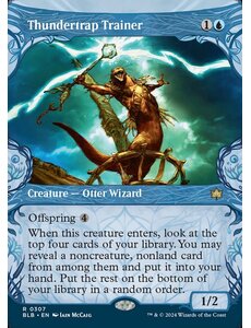 Magic: The Gathering Thundertrap Trainer (Showcase) (307) Lightly Played Foil