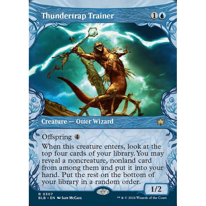 Magic: The Gathering Thundertrap Trainer (Showcase) (307) Lightly Played Foil