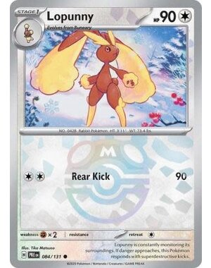 Pokemon Lopunny (Master Ball Pattern) (084) Lightly Played