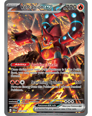 Pokemon Volcanion ex (182) Lightly Played Holofoil
