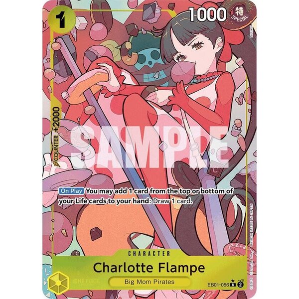 Bandai Charlotte Flampe (Alternate Art) (056) Lightly Played