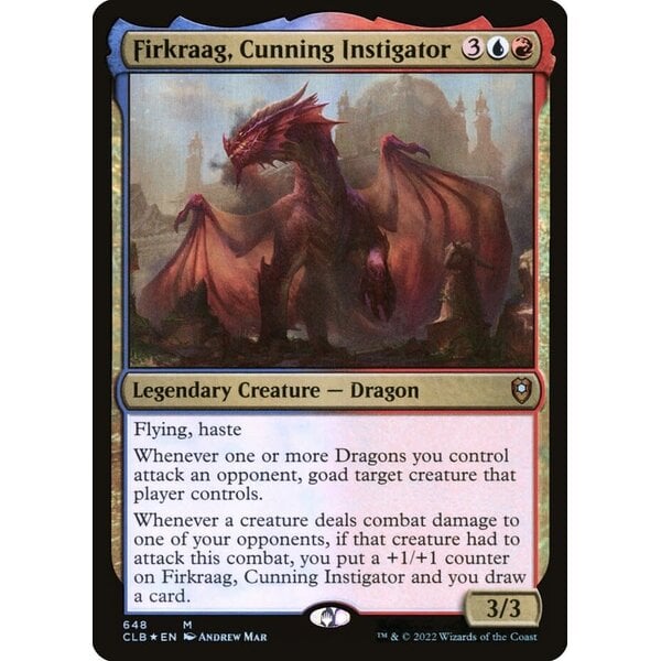 Magic: The Gathering Firkraag, Cunning Instigator (648) Lightly Played Foil