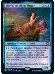 Magic: The Gathering Maeve, Insidious Singer (002) Lightly Played Foil