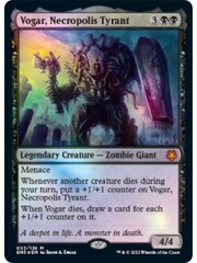Magic: The Gathering Vogar, Necropolis Tyrant (003) Lightly Played Foil