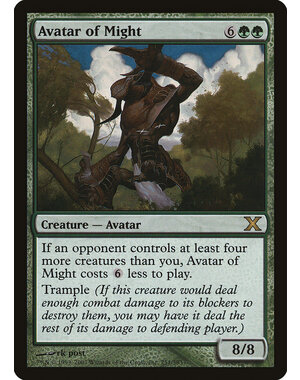 Magic: The Gathering Avatar of Might (251) Damaged