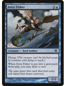 Magic: The Gathering Aven Fisher (068) Lightly Played