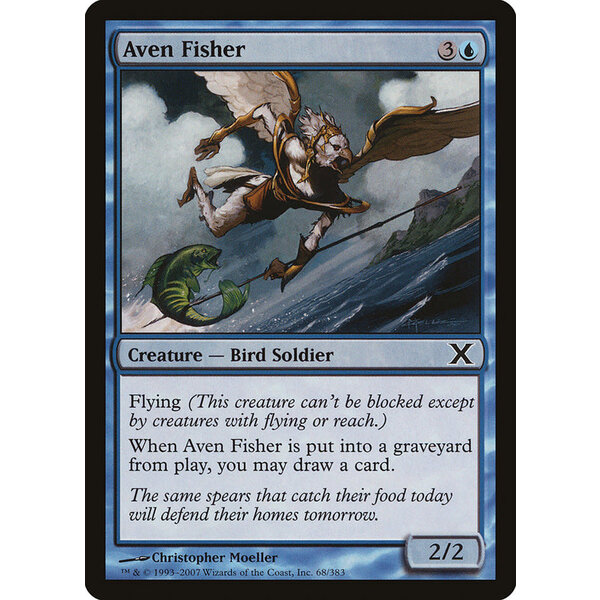 Magic: The Gathering Aven Fisher (068) Lightly Played