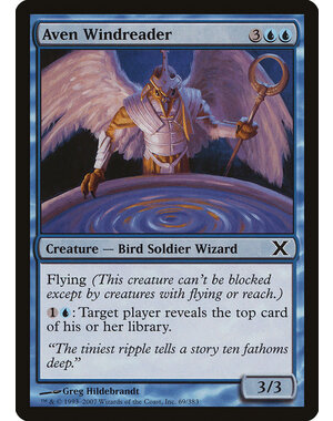 Magic: The Gathering Aven Windreader (069) Lightly Played
