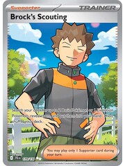 Pokemon Brock's Scouting (179) Lightly Played Holofoil