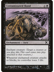 Magic: The Gathering Contaminated Bond (132) Lightly Played