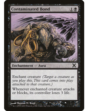 Magic: The Gathering Contaminated Bond (132) Lightly Played