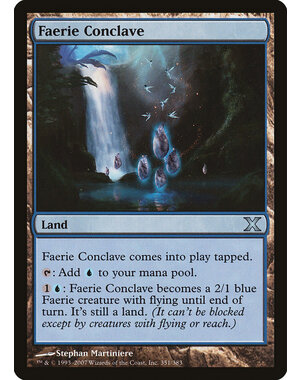 Magic: The Gathering Faerie Conclave (351) Moderately Played