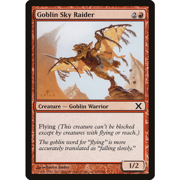 Magic: The Gathering Goblin Sky Raider (210) Lightly Played