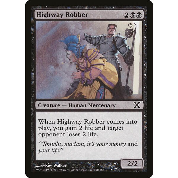 Magic: The Gathering Highway Robber (150) Lightly Played