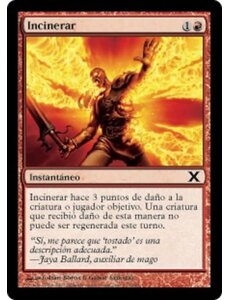 Magic: The Gathering Incinerate (213) Moderately Played