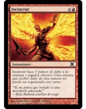 Magic: The Gathering Incinerate (213) Moderately Played