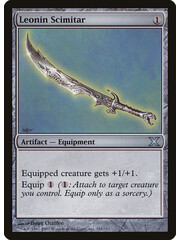 Magic: The Gathering Leonin Scimitar (331) Lightly Played