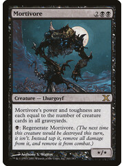 Magic: The Gathering Mortivore (161) Moderately Played