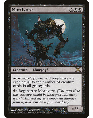 Magic: The Gathering Mortivore (161) Moderately Played