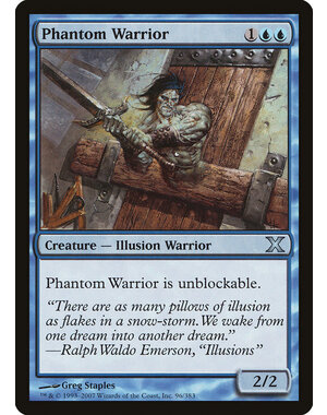 Magic: The Gathering Phantom Warrior (096) Lightly Played