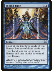 Magic: The Gathering Telling Time (114) Lightly Played