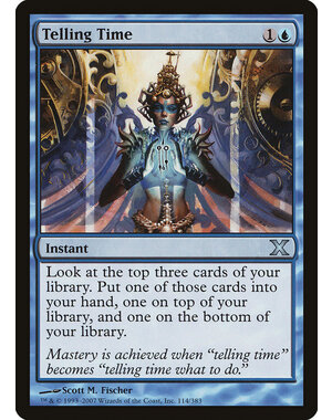 Magic: The Gathering Telling Time (114) Lightly Played