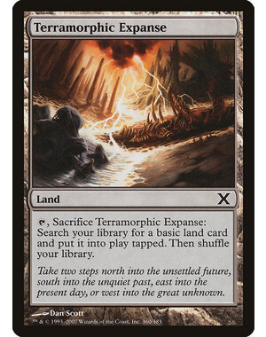 Magic: The Gathering Terramorphic Expanse (360) Moderately Played