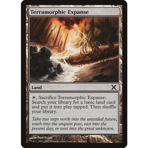 Magic: The Gathering Terramorphic Expanse (360) Moderately Played