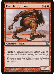 Magic: The Gathering Thundering Giant (243) Lightly Played