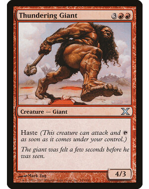 Magic: The Gathering Thundering Giant (243) Lightly Played