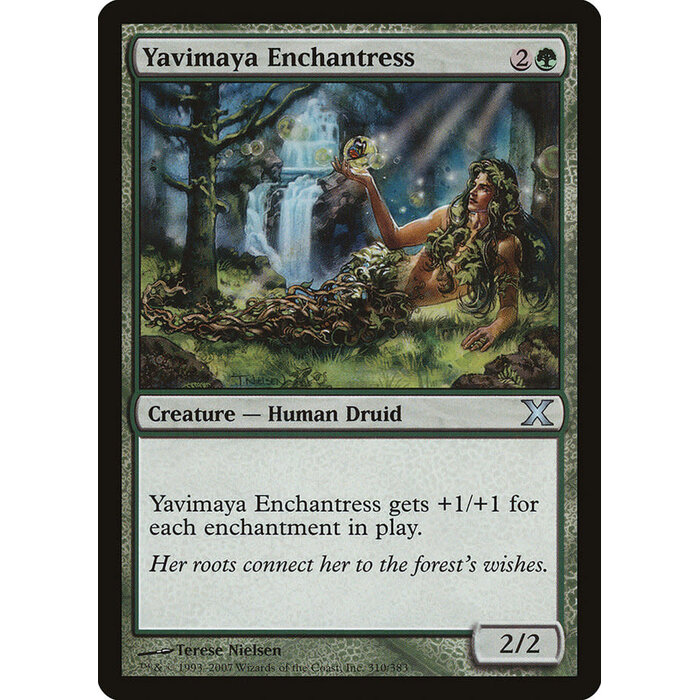 Magic: The Gathering Yavimaya Enchantress (310) Lightly Played